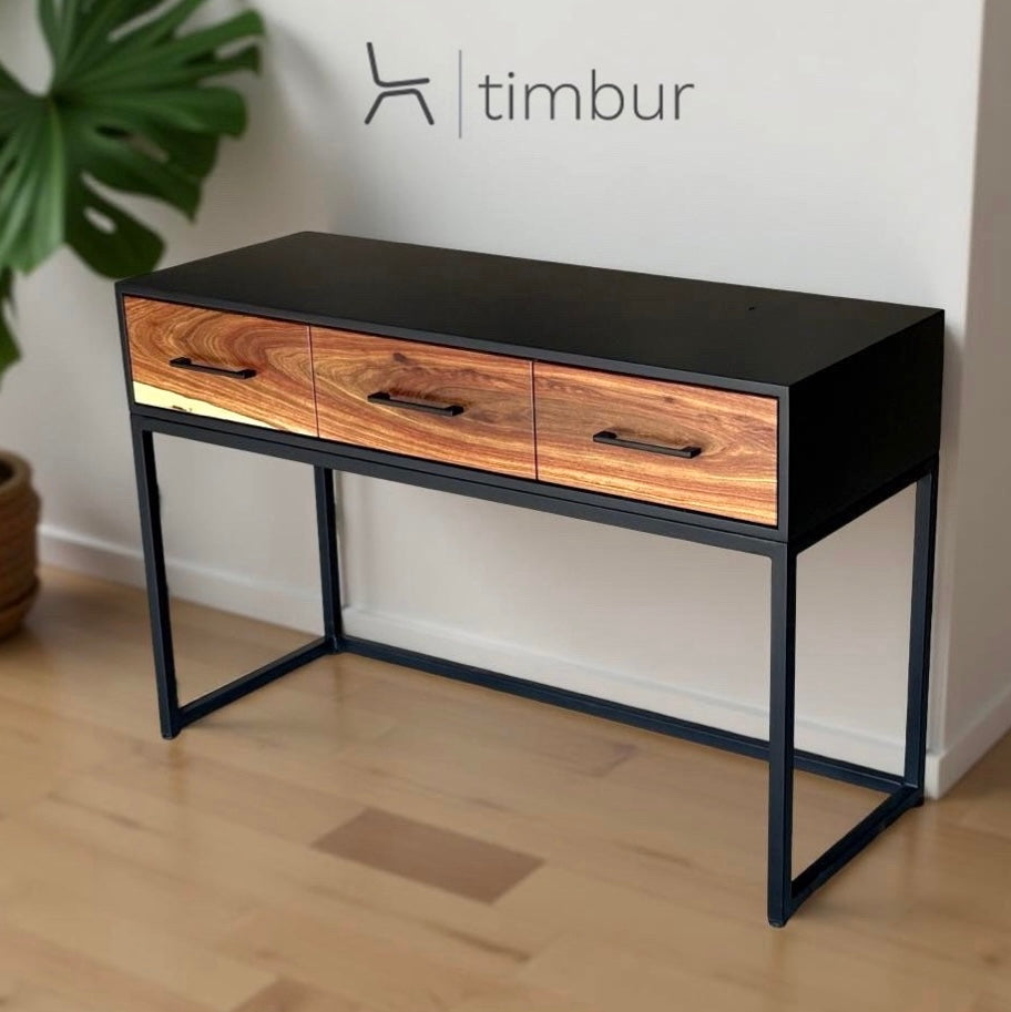 Entrance Table, Easy Dressing Table, Modern Design with Oak or
