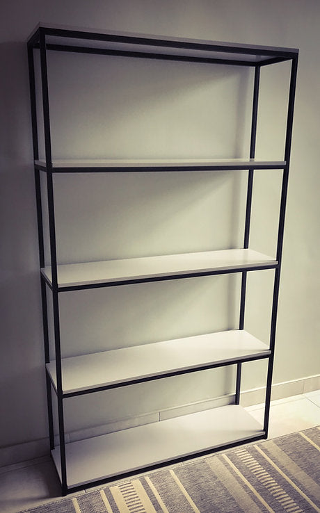Industrial- Style Bookshelf