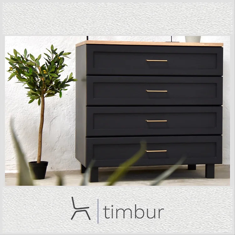Drakensberg Chest of Drawers | Modern Bedroom Storage | Solid