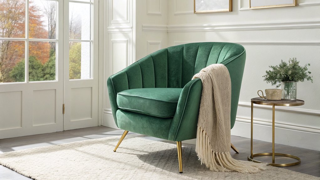 Statement Armchairs as Focal Points