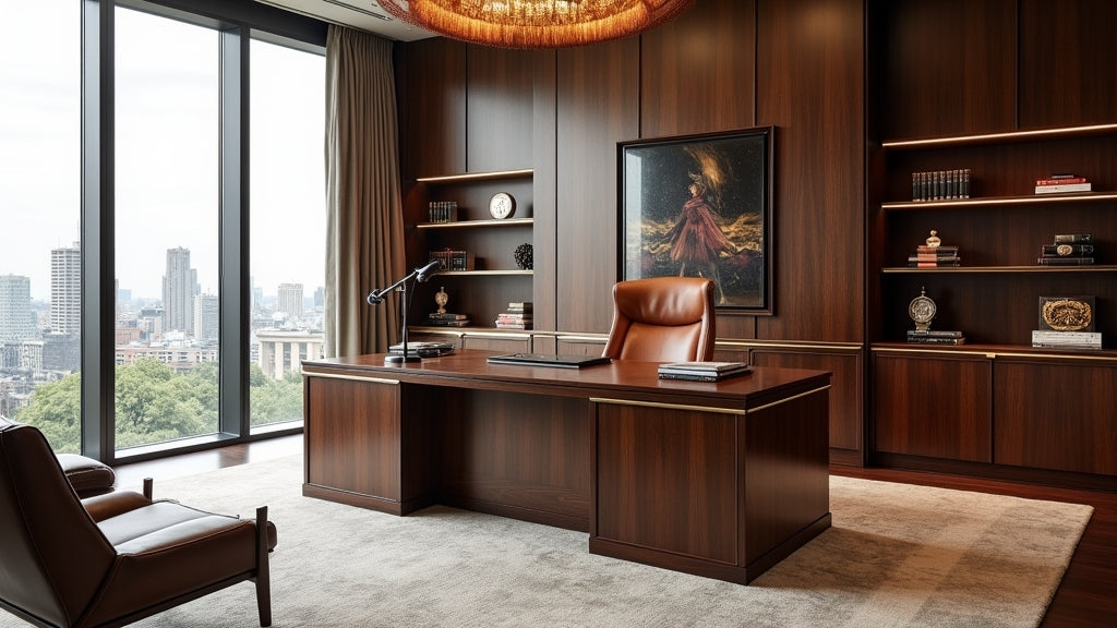 What Executive Office Design Elements Convey Authority and Style?