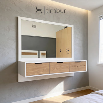 ONE Wall Hung Dressing Table.