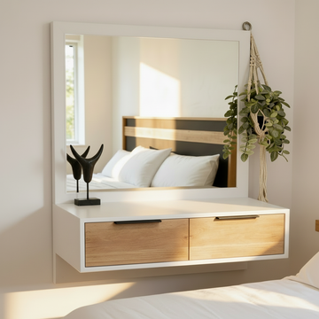 ONE Midi Wall Hung Dressing Table
