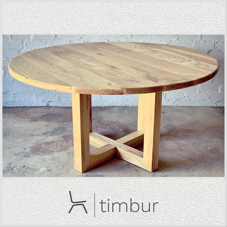 Ash Round Dining Table