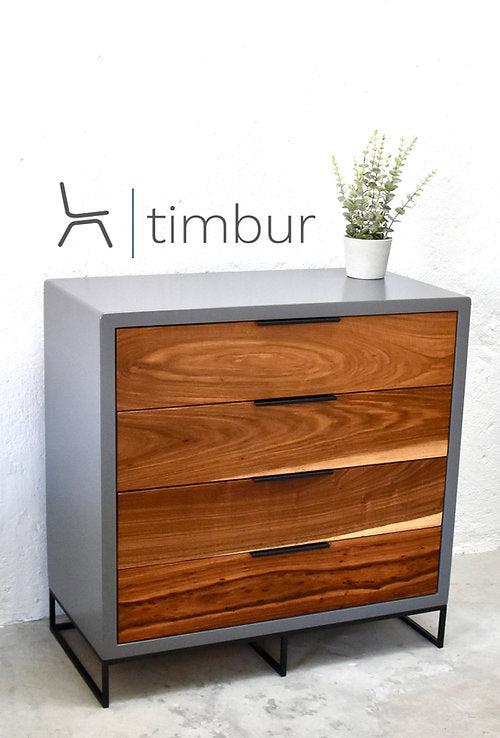 ONE Chest of Drawers | Modern Design with Solid Oak or Kiaat Fronts