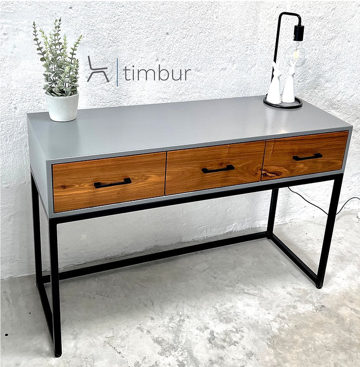 Entrance Table, Easy Dressing Table, Modern Design with Oak or